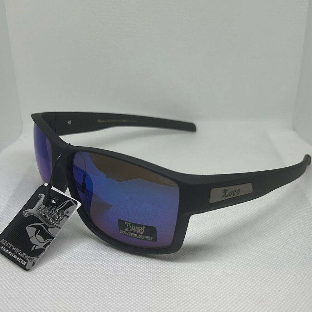 Locs Mens Mirrored Hardcore Sunglasses